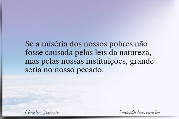 Frase de Charles Darwin