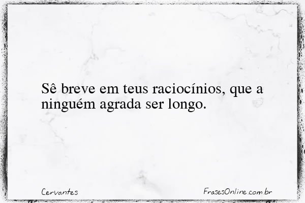 Frase de Cervantes