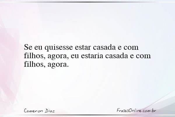 Frase de Cameron Diaz