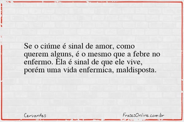 Frase de Cervantes