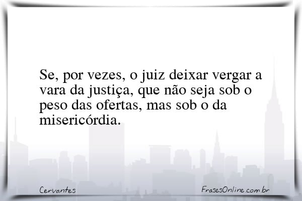 Frase de Cervantes