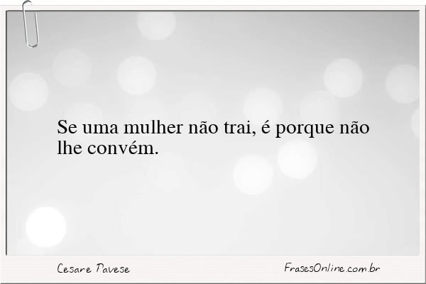 Frase de Cesare Pavese