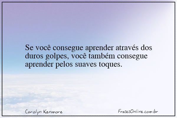 Frase de Carolyn Kenmore