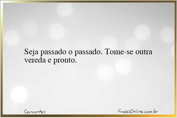 Frase de Cervantes