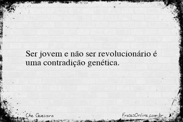 Frase de Che Guevara