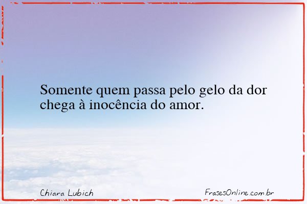 Frase de Chiara Lubich