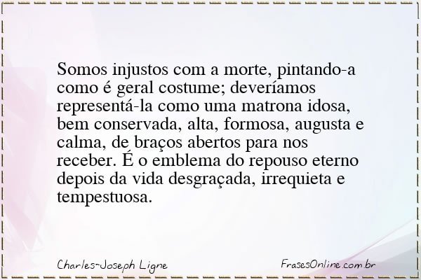 Frase de Charles-Joseph Ligne
