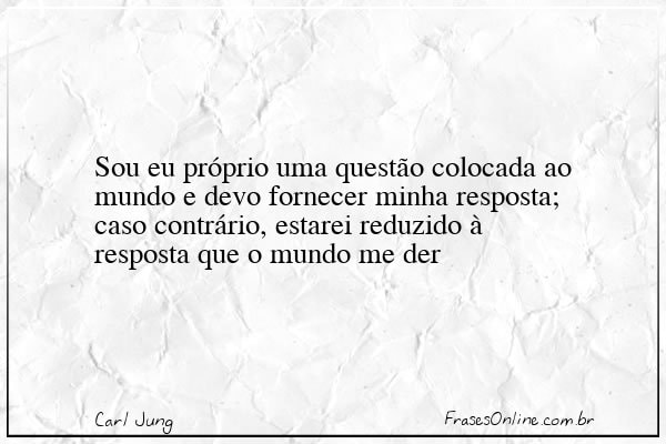 Frase de Carl Jung