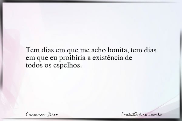 Frase de Cameron Diaz