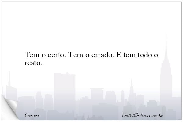 Frase de Cazuza