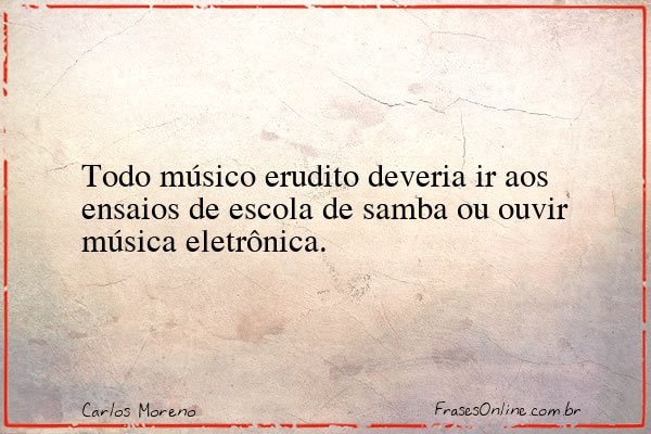 Frase de Carlos Moreno