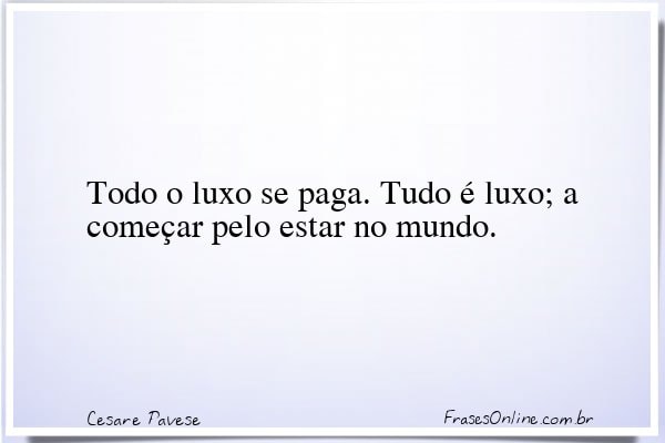 Frase de Cesare Pavese