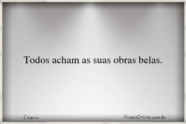 Frase de Cícero