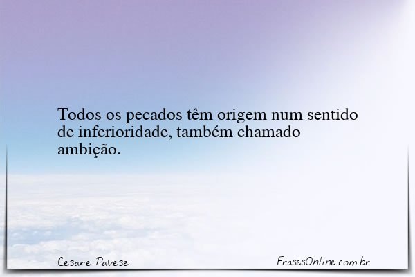 Frase de Cesare Pavese
