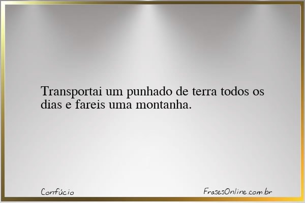 Frase de Confúcio