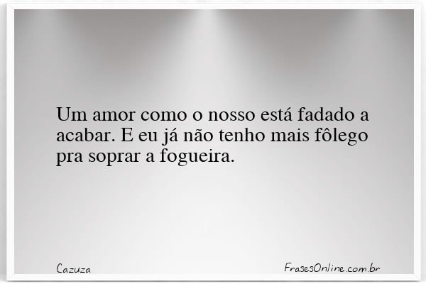 Frase de Cazuza