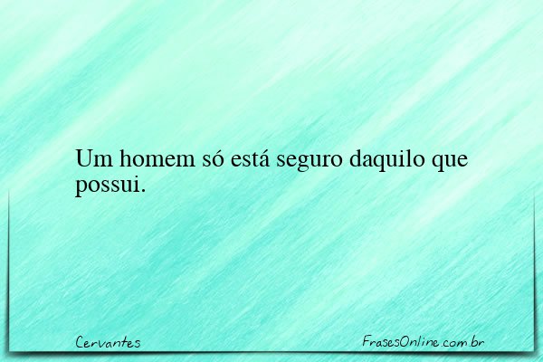 Frase de Cervantes