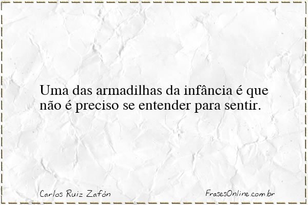 Frase de Carlos Ruiz Zafón
