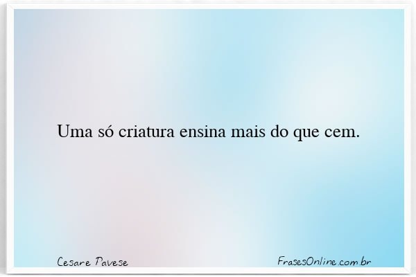 Frase de Cesare Pavese