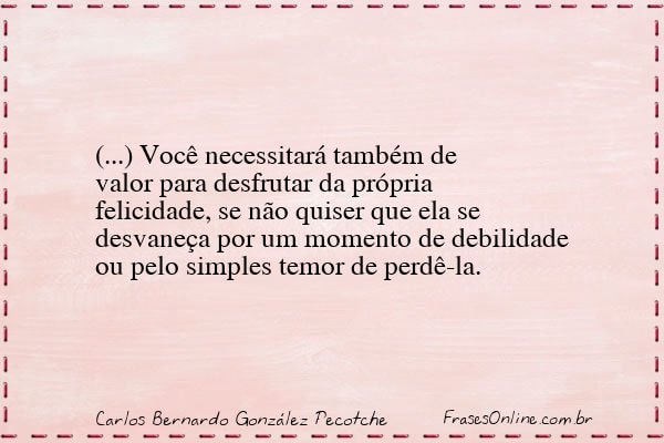 Frase de Carlos Bernardo González Pecotche