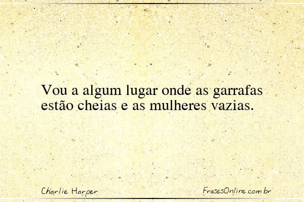 Frase de Charlie Harper