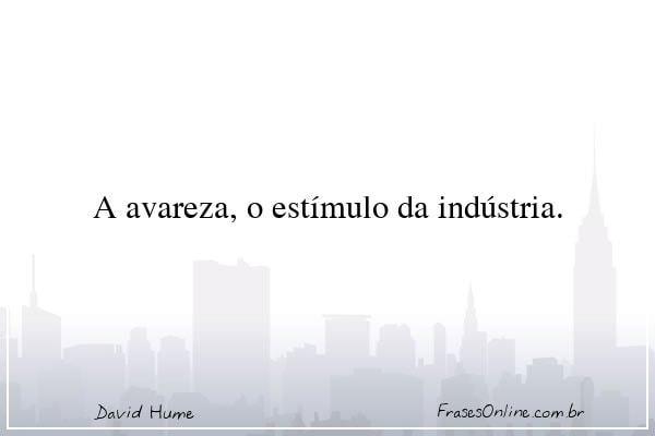Frase de David Hume