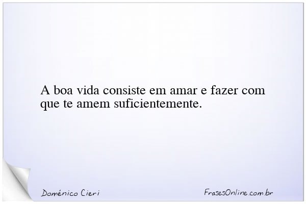 Frase de Doménico Cieri