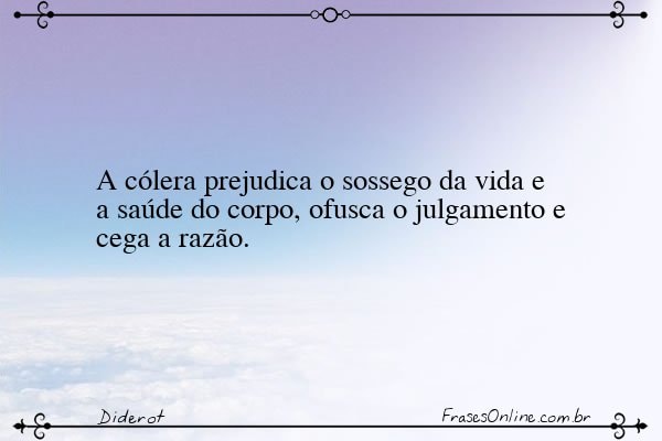 Frase de Diderot