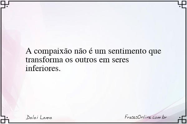 Frase de Dalai Lama