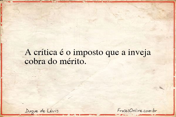Frase de Duque de Lévis