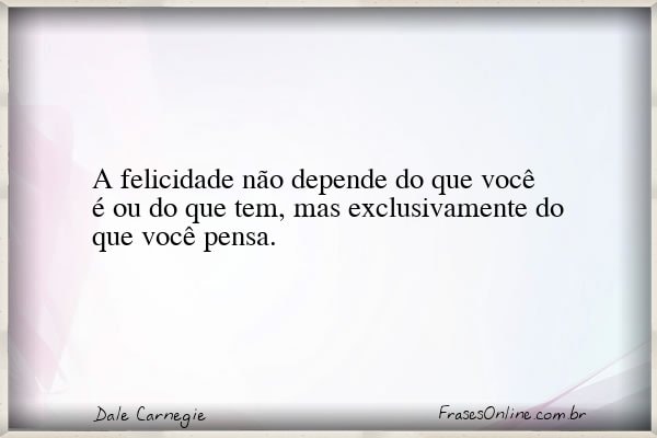 Frase de Dale Carnegie