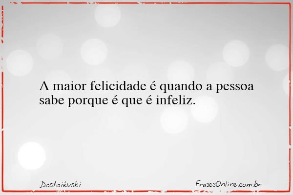 Frase de Dostoiévski