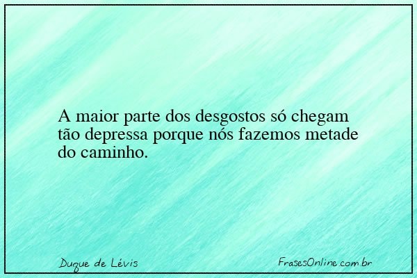 Frase de Duque de Lévis