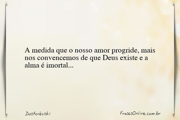 Frase de Dostoiévski