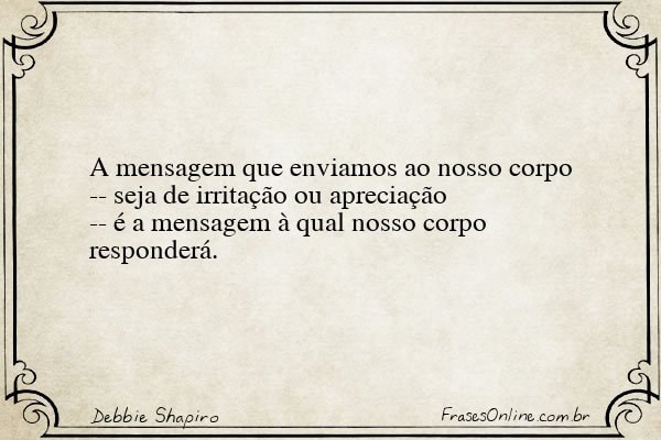 Frase de Debbie Shapiro