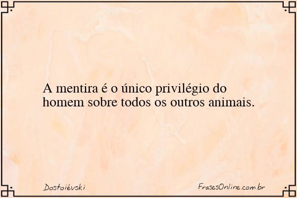 Frase de Dostoiévski