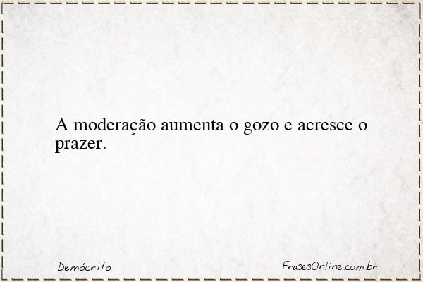 Frase de Demócrito