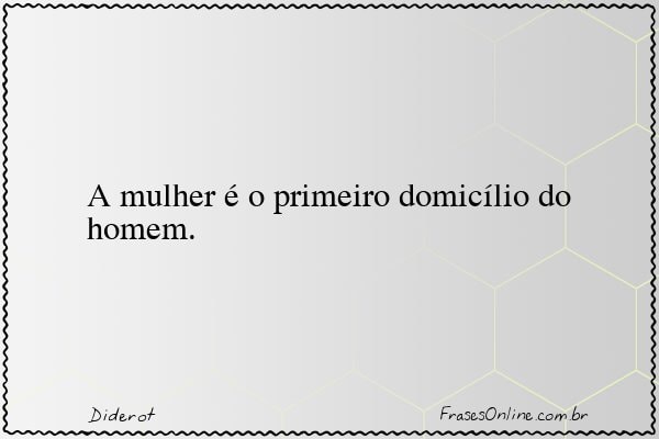 Frase de Diderot