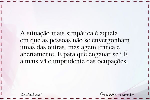 Frase de Dostoiévski