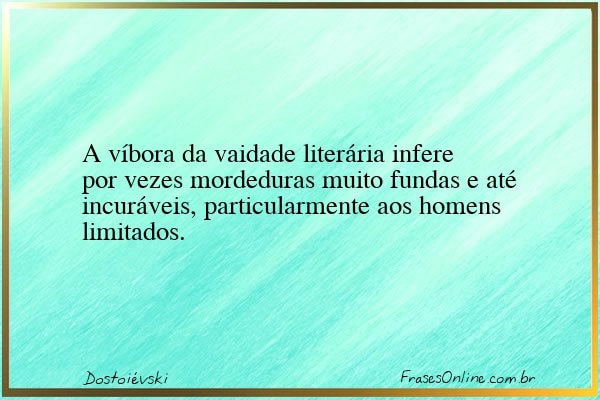 Frase de Dostoiévski