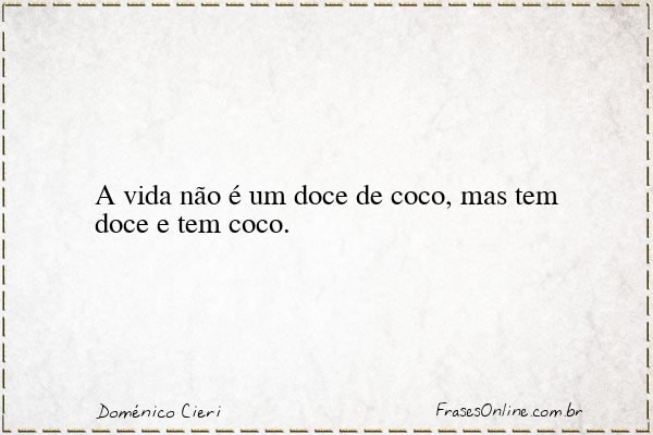 Frase de Doménico Cieri