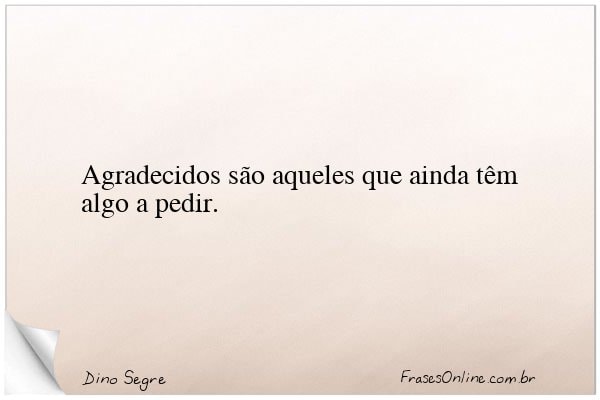 Frase de Dino Segre