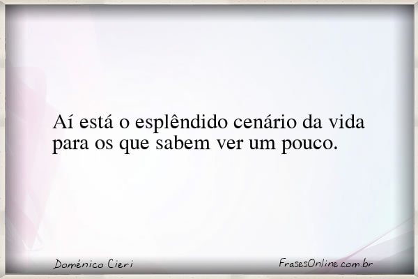 Frase de Doménico Cieri