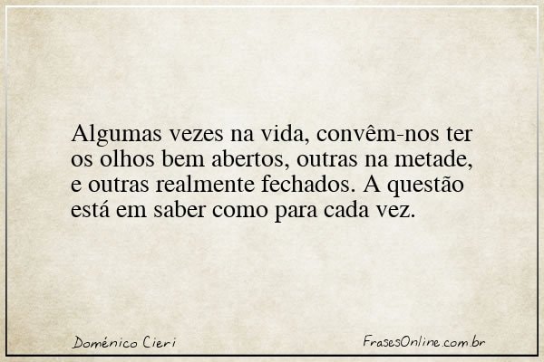 Frase de Doménico Cieri