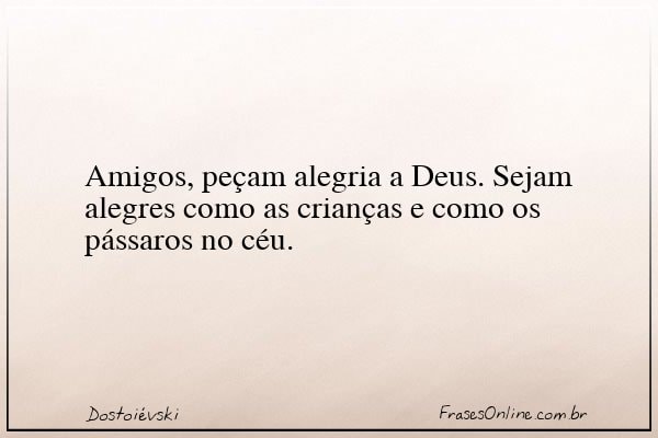 Frase de Dostoiévski