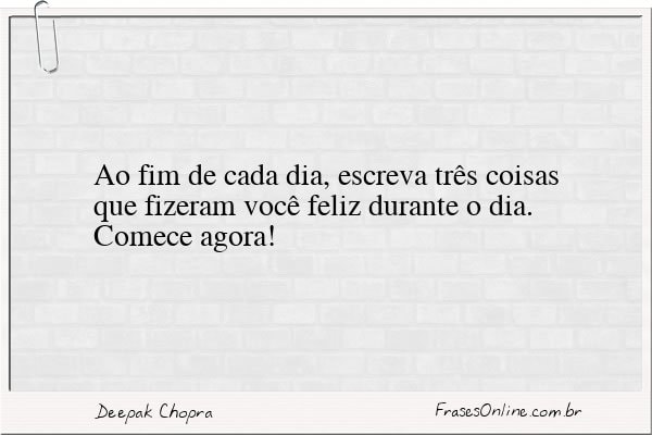 Frase de Deepak Chopra