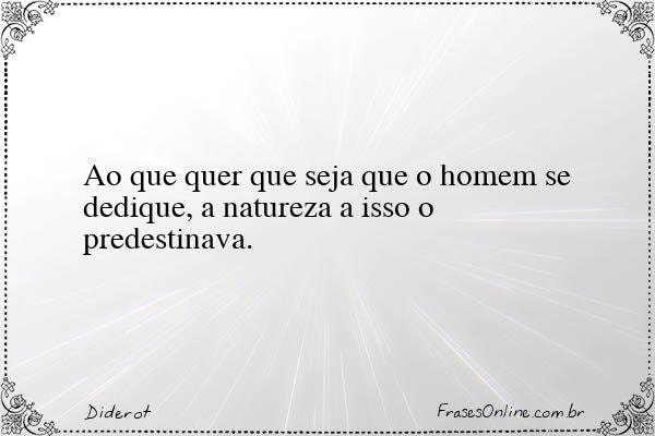 Frase de Diderot
