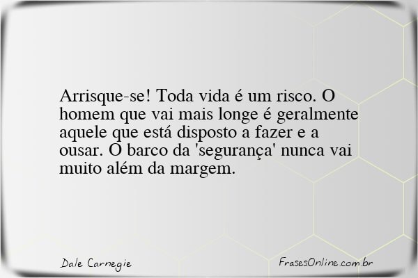 Frase de Dale Carnegie