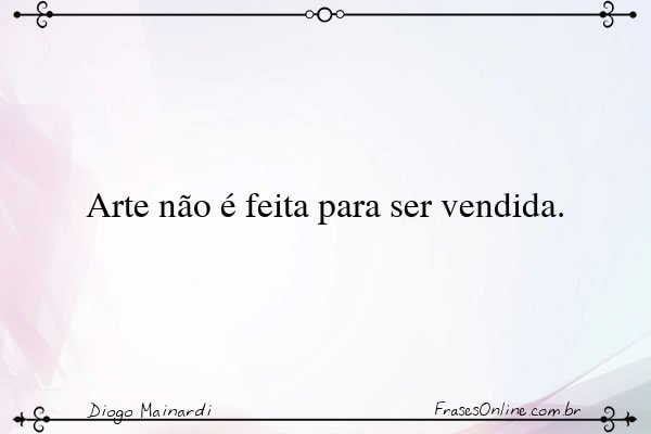 Frase de Diogo Mainardi