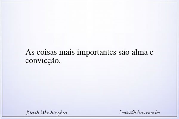 Frase de Dinah Washington